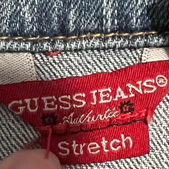 Guess Blue Denim Jacket - Picture 5 of 11